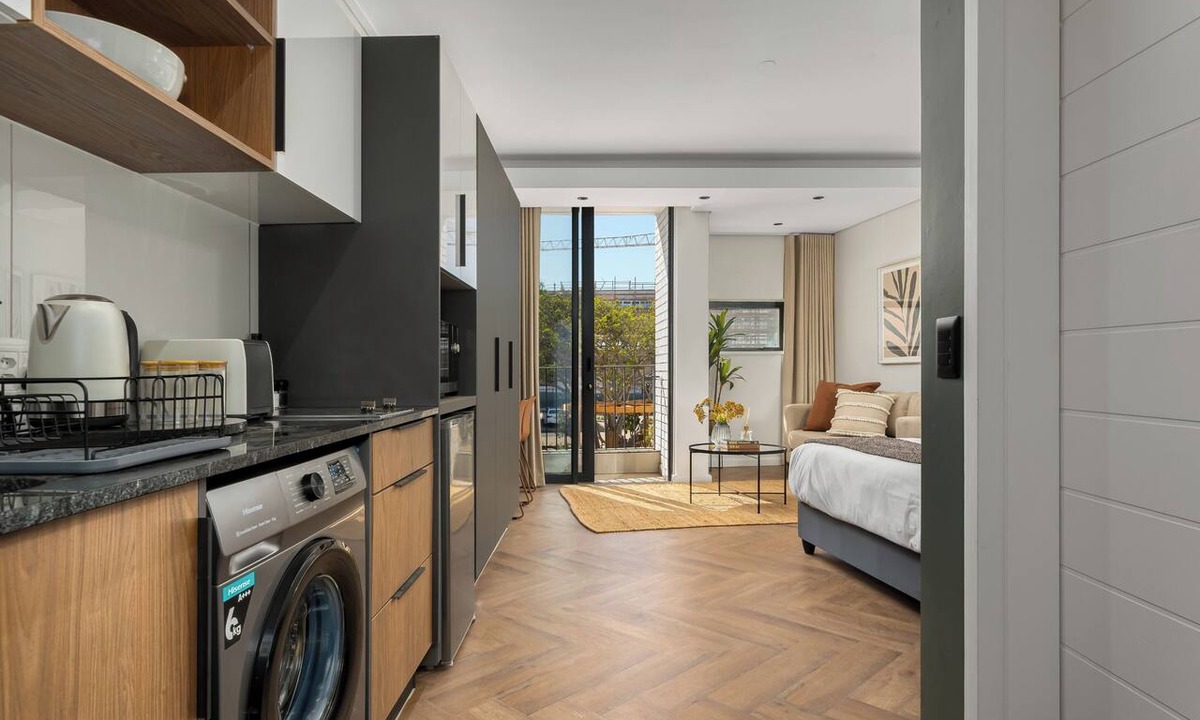Century City Apartment | Elegant Century City Apartment | Balcony and Comfort