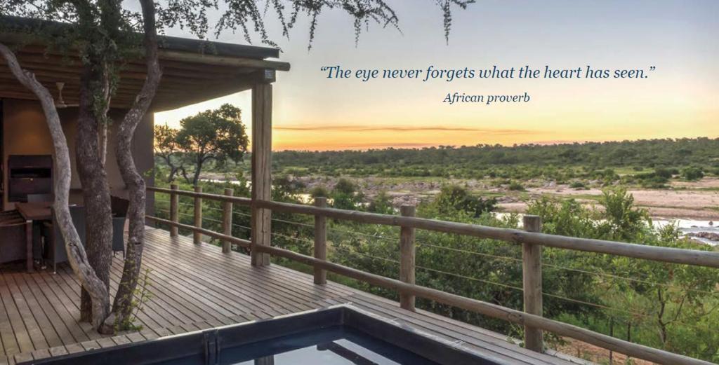 Buffelspruit Cabin | Modern Mjejane Lodge - River View & Private Pool