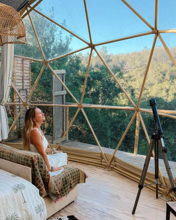 Knysna Ski Chalet | Soul Forest GeoDome - Off-grid Nature Escape