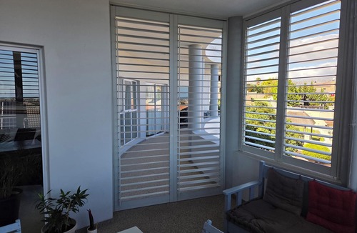 Rome Glen House | ​Architectural Home Overlooking the ocean and mountains.