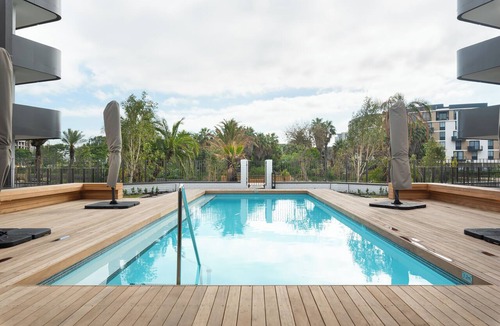 Century City Apartment | Designer Apartment | Mountain Views and Pool