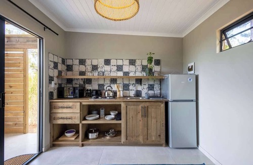Plettenberg Bay Cabin | Myrtle Forest Retreat Cabin Verandah + Braai