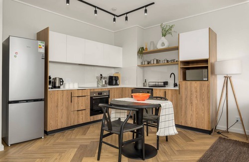 Century City Apartment | Park Place | Lush Apartment | Balcony and Lake Views