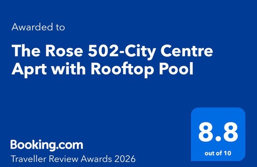 Bo'Kaap Apartment | The Rose 502 - City Centre Aprt with Rooftop Pool - FREE Daily Housekeeping