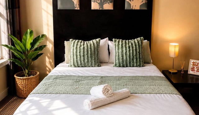 1-bedroom apartment in pleasant Johannesburg with WiFi+Pool+Parking in Johannesburg