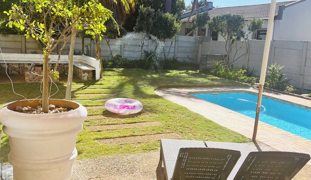 Private space with garden and pool in Cape Town