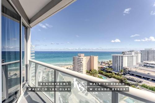 W Hotel Ftl Beach 1509 Oceanview 2Bed 2Bath Condo Resort in Fort Lauderdale