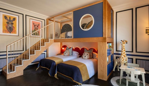 Family Suite, 2 Double Beds, Marina View