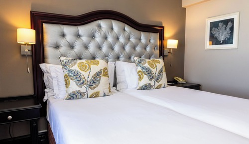Standard Room, 2 Twin Beds, Sea View