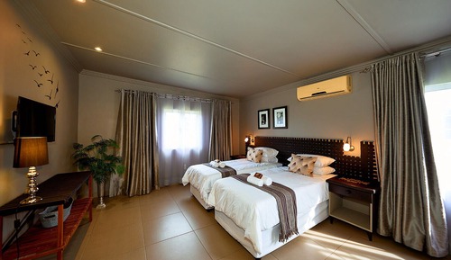 Deluxe Double or Twin Room, Patio, Garden View