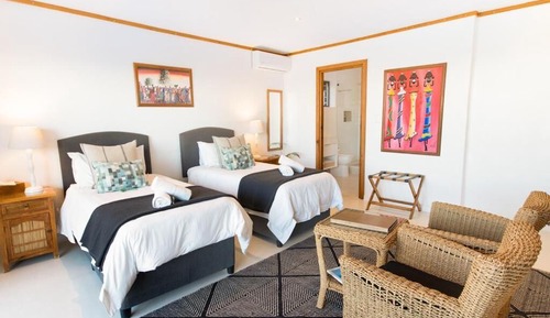 Classic Double or Twin Room, Partial Sea View