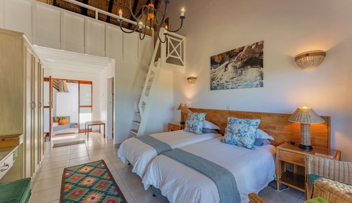 Deluxe Quadruple Room, Patio