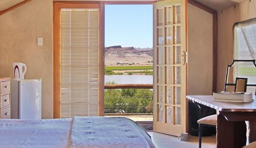 Tent, Patio, River View