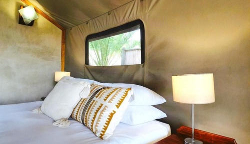 Tent, Patio, River View