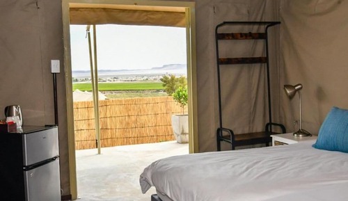 Tent, Patio, River View