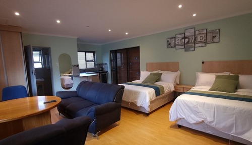 Deluxe Quadruple Room, Patio, Garden View
