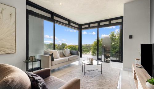 Deluxe One-Bedroom Apartment with City View