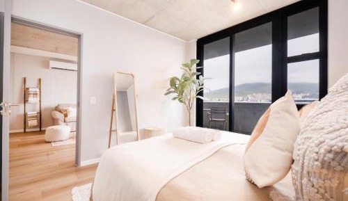 One-Bedroom Apartment with Balcony and Mountain View  