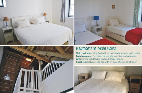 Struisbaai House | Family Tides cottage, sleeping up to 12 people situated in Langezandt