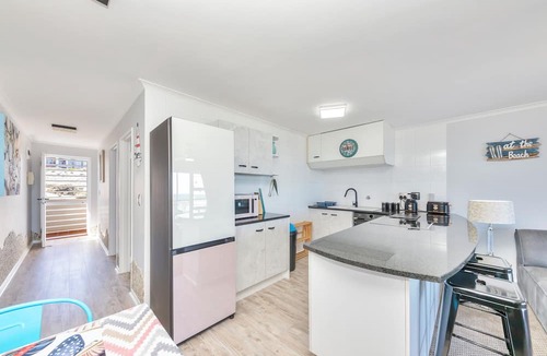West Beach Apartment | Beachfront couples paradise overlooking Robben Island and Atlantic ocean.