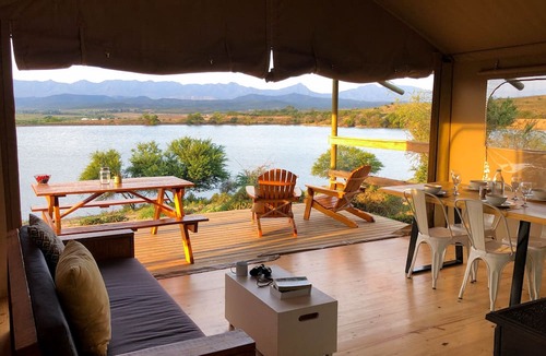 Oudtshoorn Cabin | AfriCamps Klein Karoo