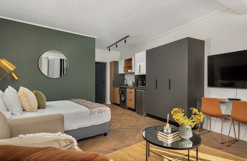 Century City Apartment | Elegant Century City Apartment | Balcony and Comfort