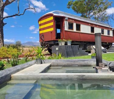 McGregor Villa | The Red Caboose Train Carriage