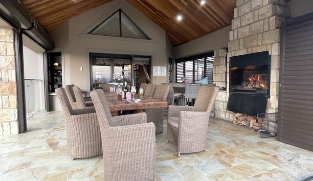 Clarens Grand Villa surrounded by the Magestic Maluti Mountains Free State in Clarens